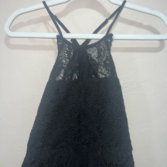 Free People Intimates Black Lace Dress - Picture 2 of 7